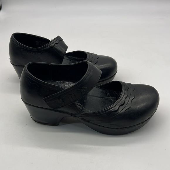 Dansko  Black Leather Mary Jane Style Shoes size eu 37 - Picture 3 of 11